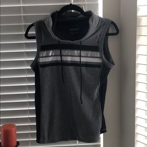 Reebok hooded workout tank